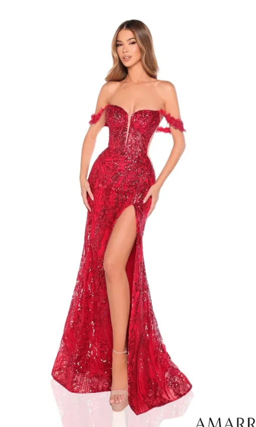 Amarra Long Formal Dress 88285