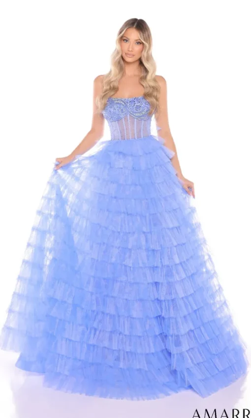 Amarra Long Formal Dress 88297