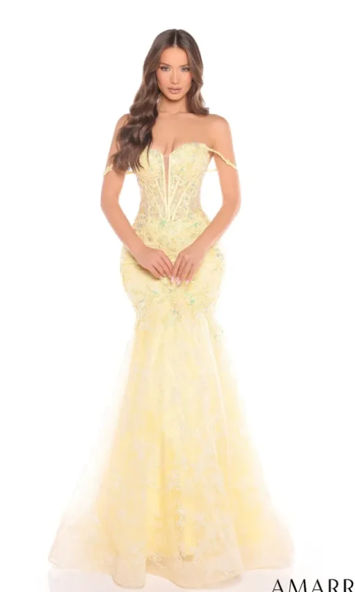 Amarra Long Formal Dress 88373