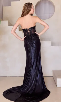 Amelia Couture Long Formal Dress 9055