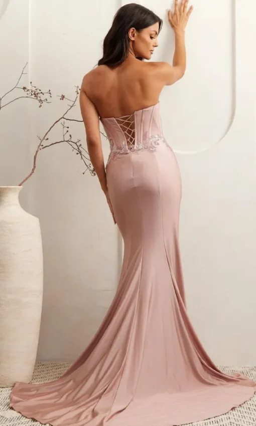 Amelia Couture Long Formal Dress 7057