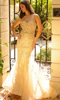 Amelia Couture Long Formal Dress su081