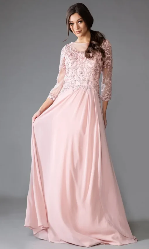 Amelia Couture Long Formal Dress 7043