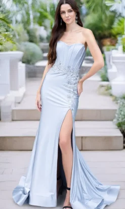 Amelia Couture Long Formal Dress 7057
