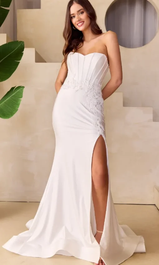 Amelia Couture Long Formal Dress 7057