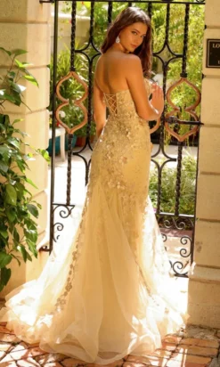 Amelia Couture Long Formal Dress su081