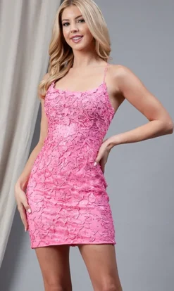 Amelia Couture Short Party Dress 7010s