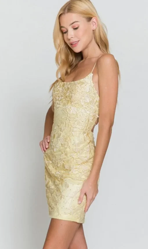 Amelia Couture Short Party Dress 7010s