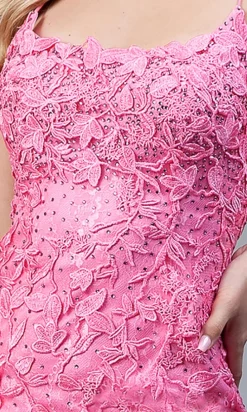 Amelia Couture Short Party Dress 7010s
