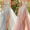Andrea & Leo Long Formal Dress A1089