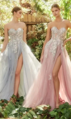 Andrea & Leo Long Formal Dress A1089