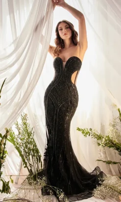 Andrea & Leo Long Formal Dress A1211