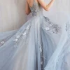 Andrea & Leo Long Formal Dress A0893
