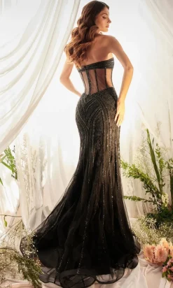 Andrea & Leo Long Formal Dress A1211