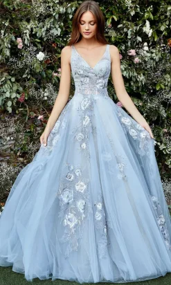 Andrea & Leo Long Formal Dress A0893