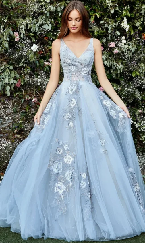 Andrea & Leo Long Formal Dress A0893