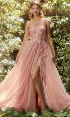 Andrea & Leo Long Formal Dress A1140