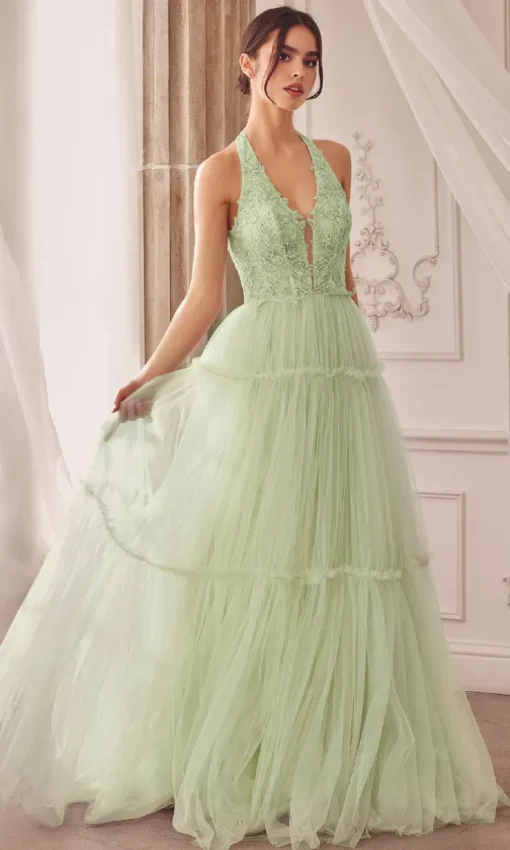 Andrea & Leo Long Formal Dress A1206