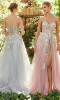 Andrea & Leo Long Formal Dress A1089