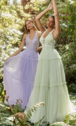 Andrea & Leo Long Formal Dress A1206