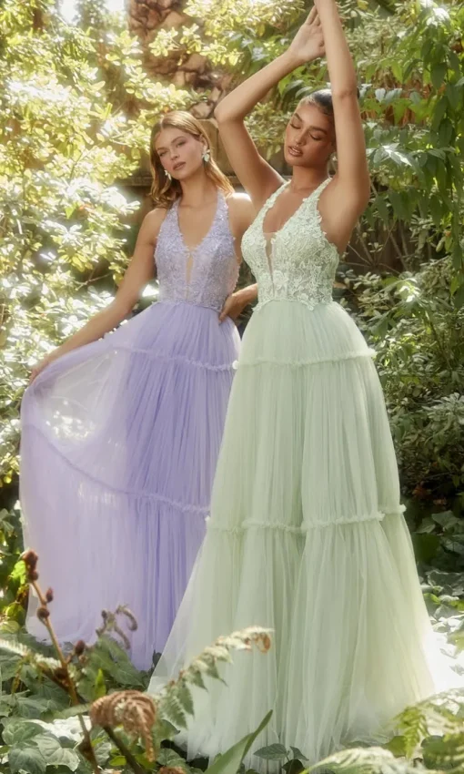 Andrea & Leo Long Formal Dress A1206