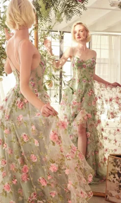 Andrea and Leo Long Formal Dress A1420