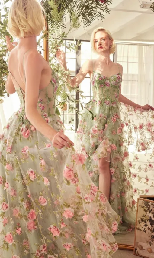 Andrea and Leo Long Formal Dress A1420