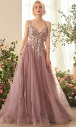 Andrea and Leo Long Formal Dress A1419