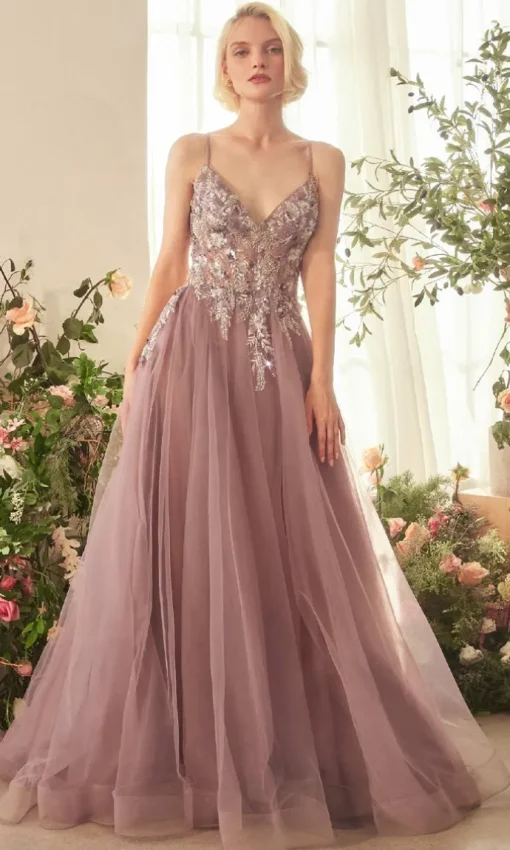 Andrea and Leo Long Formal Dress A1419