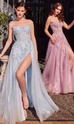 Andrea and Leo Long Formal Dress A1378