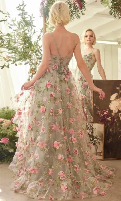 Andrea and Leo Long Formal Dress A1420