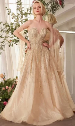 Andrea and Leo Long Formal Dress A1369