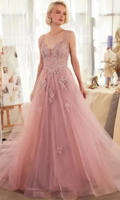 Andrea and Leo Long Formal Dress A1417