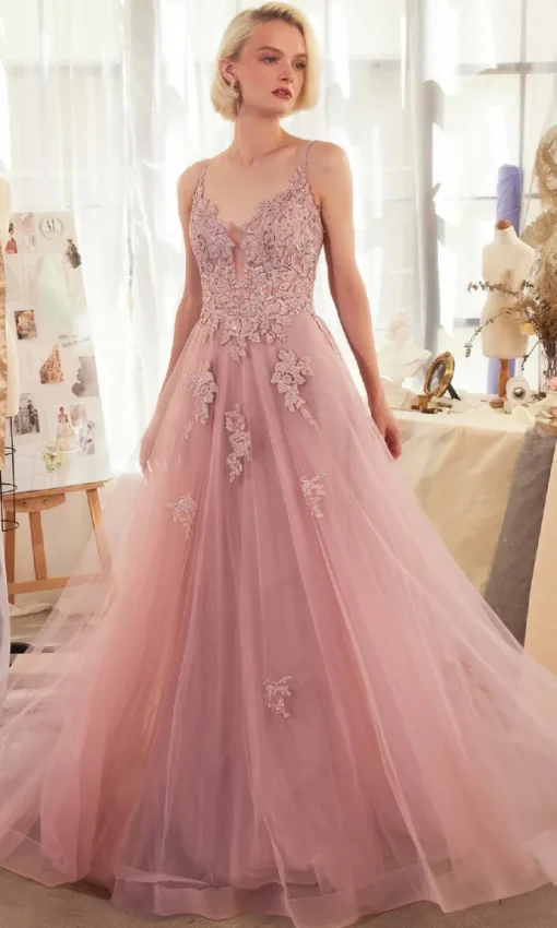 Andrea and Leo Long Formal Dress A1417