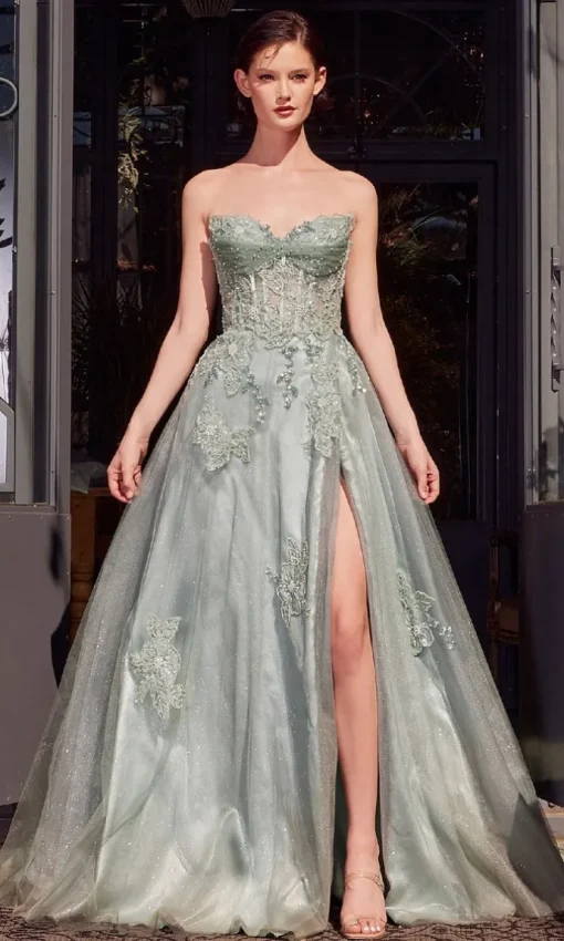 Andrea and Leo Long Formal Dress A1378