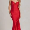 Beaded Tight Long Formal Gown with Strappy Back
