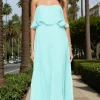 Betsy and Adam Long Formal Dress a27098