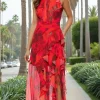 Betsy and Adam Long Formal Dress a26962