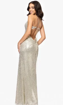 Betsy and Adam Long Formal Dress a27009