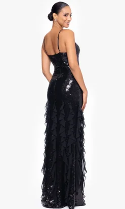 Betsy and Adam Long Formal Dress a26805