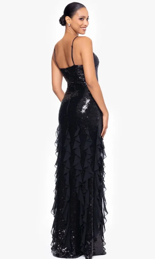 Betsy and Adam Long Formal Dress a26805