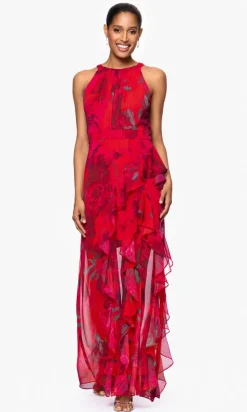 Betsy and Adam Long Formal Dress a27036