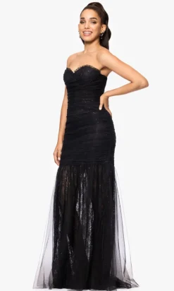 Betsy and Adam Long Formal Dress a26972