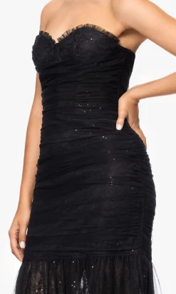 Betsy and Adam Long Formal Dress a26972