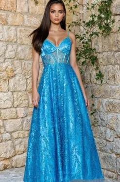 Blondie Nites Long Formal Dress 4534bn