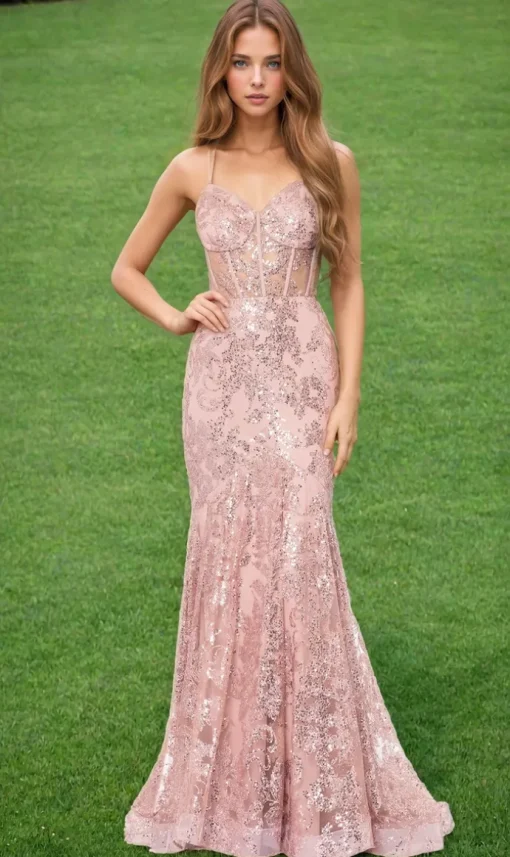 Blondie Nites Long Formal Dress 3960bn-2