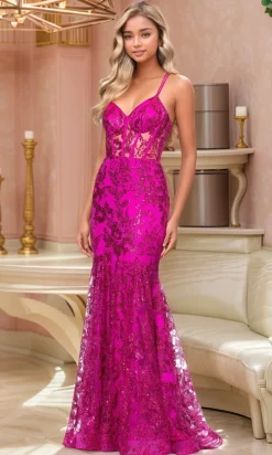 Blondie Nites Long Formal Dress 3960bn-2