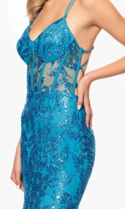 Blondie Nites Long Formal Dress 3960bn-2