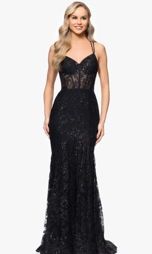 Blondie Nites Long Formal Dress 3960bn-2