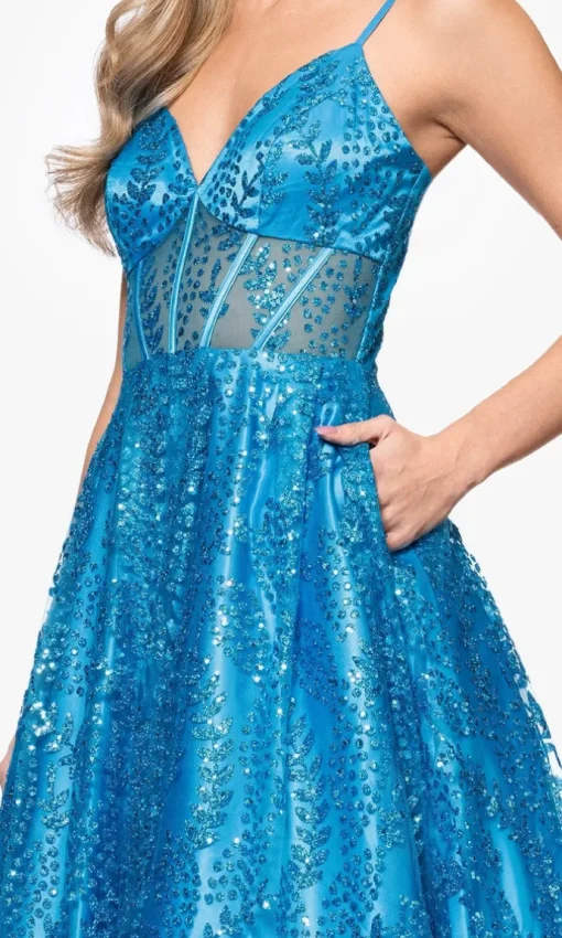 Blondie Nites Long Formal Dress 4534bn